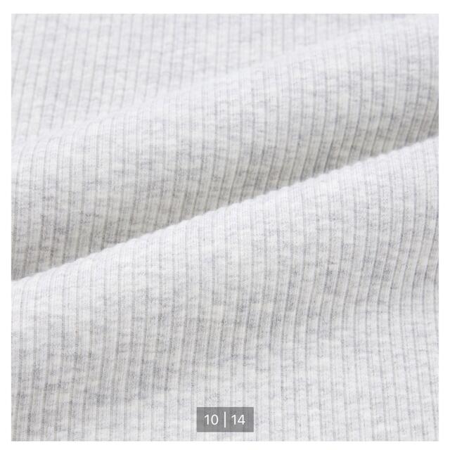 UNIQLO(ユニクロ)のユニクロ　リブタンクトップ　ライトグレー　ＸＬ02 LIGHT GRAY レディースの下着/アンダーウェア(その他)の商品写真