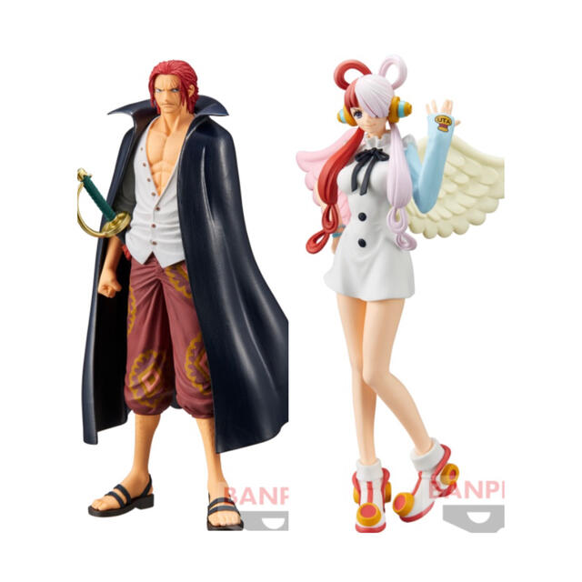 ONE PIECE DXF FILM RED シャンクス　ウタ　2種類セット