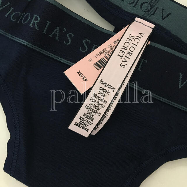 Victoria's Secret(ヴィクトリアズシークレット)の✩新作✩⃛ 09ヴィクトリアシークレット ロゴ ソング ネイビー レディースのレディース その他(その他)の商品写真