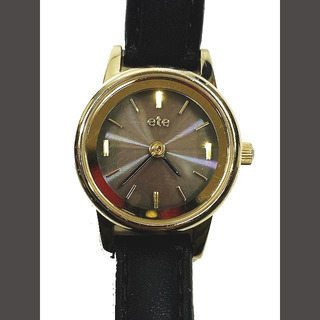 エテ 革ベルト 腕時計(レディース)の通販 100点以上 | eteのレディース