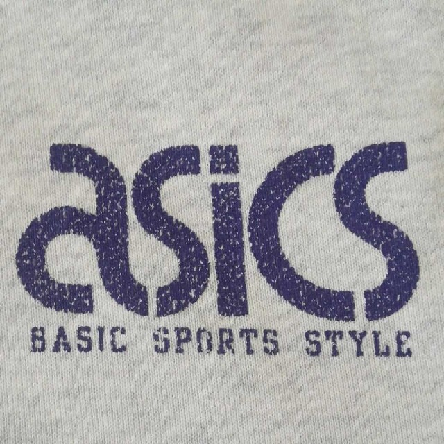 asics(アシックス)のasics アシックス スウェットショートパンツ メンズLサイズ 日本製 古着 メンズのパンツ(ショートパンツ)の商品写真