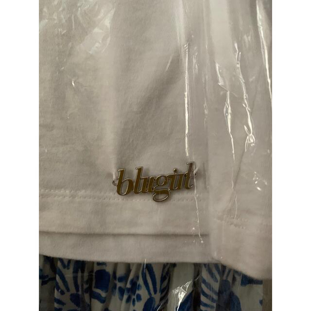 Blugirl(ブルーガール)の【Blugirl】新春✩38☆ロゴプレート付☆100%コットン レディースのトップス(Tシャツ(半袖/袖なし))の商品写真