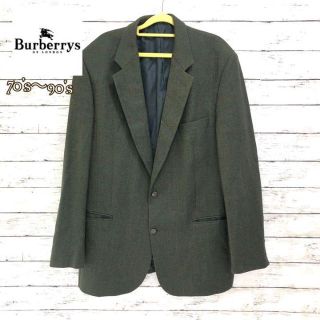 BURBERRY - 90's Burberry バーバリー ダブルジャケット スーツ 金