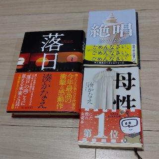 ご専用です！落日他 湊かなえ3冊セット(文学/小説)