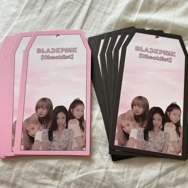 【期間限定価格】 BLACKPINK チェックリスト メモ帳