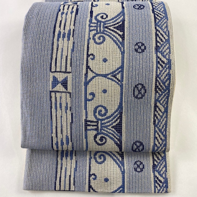 袋帯 美品 名品 六通 正絹 【中古】 monteavilafoundation.org