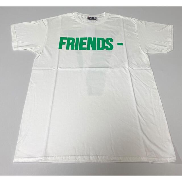 新品 VLONE FRIENDS SS TEE WHITExGREEN XL