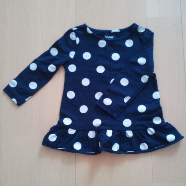 GAP(ギャップ)のbabyGap♡ペプラムトップス80 キッズ/ベビー/マタニティのキッズ服女の子用(90cm~)(その他)の商品写真