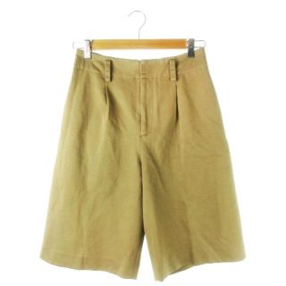 アダムエロぺ(Adam et Rope')のアダムエロペ パンツ バミューダ ショート ハーフ ストレッチ 38 緑 カーキ(ショートパンツ)