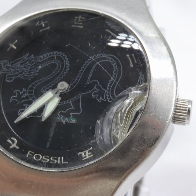 FOSSIL(フォッシル)のW3-61 フォッシル BIGTIC デジアナ 腕時計 JR-7997 ドラゴン メンズの時計(腕時計(アナログ))の商品写真