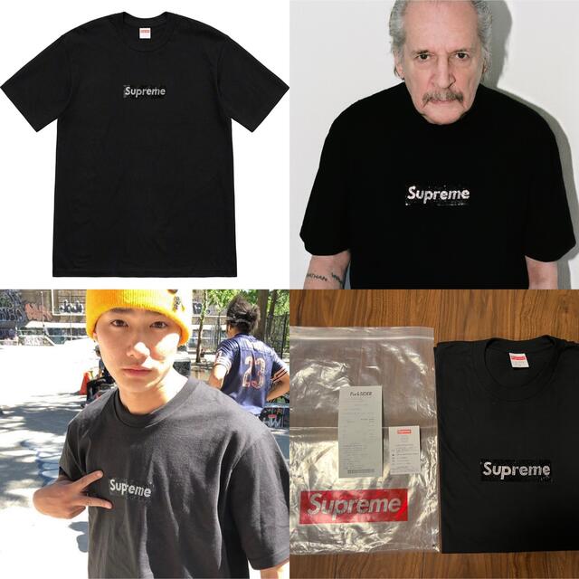 XL Supreme Swarovski Box Logo Teeトップス