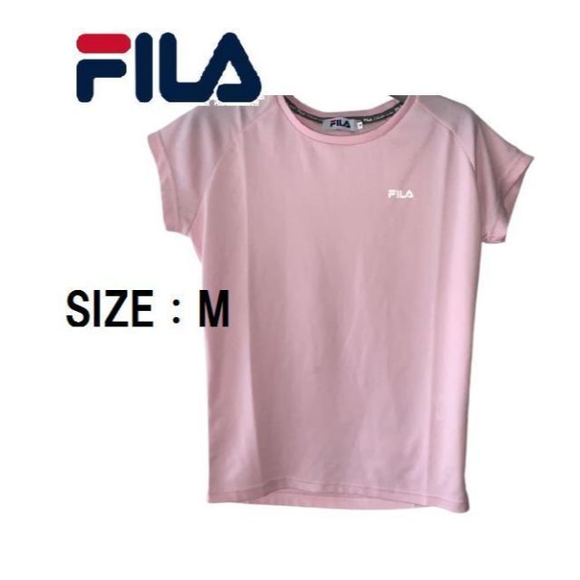 FILA(フィラ)のFILA フィラ　レディース Tシャツ スポーツ　カットソー　M レディースのトップス(Tシャツ(半袖/袖なし))の商品写真