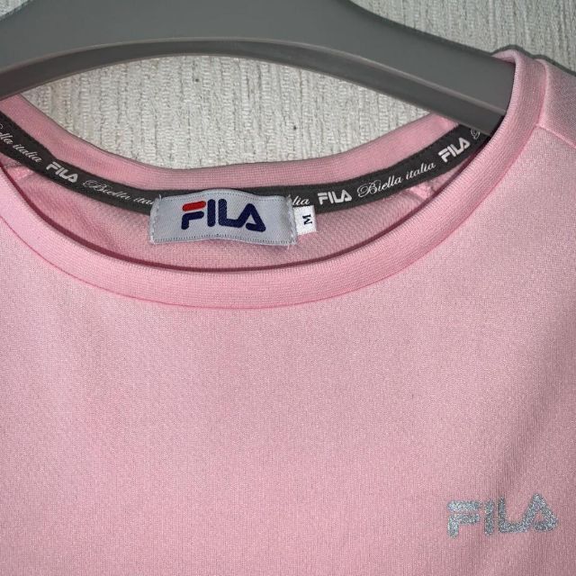 FILA(フィラ)のFILA フィラ　レディース Tシャツ スポーツ　カットソー　M レディースのトップス(Tシャツ(半袖/袖なし))の商品写真