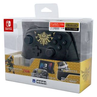 ニンテンドウ(任天堂)のNintendo Switch BLACK ゼルダコントローラー(その他)