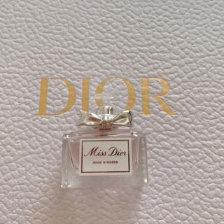 クリスチャンディオール(Christian Dior)のミスディオール　ローズ&ローズ5ml(香水(女性用))