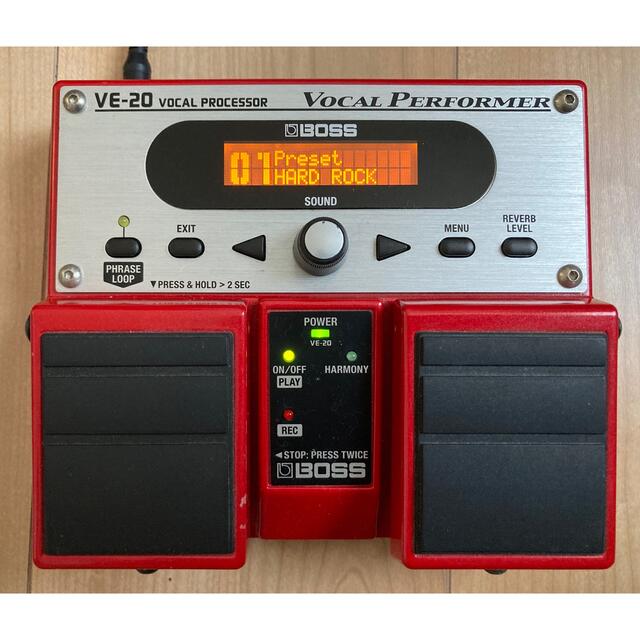 BOSS(ボス)のBOSS/ボーカルエフェクター/Vocal Processor VE-20 楽器のレコーディング/PA機器(エフェクター)の商品写真