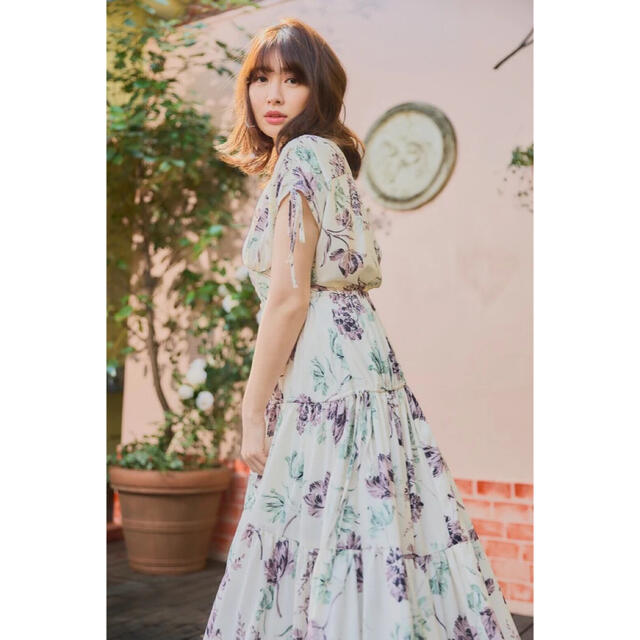 Her lip to(ハーリップトゥ)の【新品・未使用・正規品】Full Of Love Long Dress レディースのワンピース(ロングワンピース/マキシワンピース)の商品写真