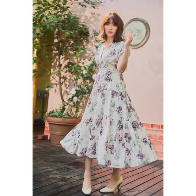 Her lip to(ハーリップトゥ)の【新品・未使用・正規品】Full Of Love Long Dress レディースのワンピース(ロングワンピース/マキシワンピース)の商品写真