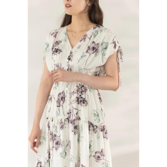 Her lip to(ハーリップトゥ)の【新品・未使用・正規品】Full Of Love Long Dress レディースのワンピース(ロングワンピース/マキシワンピース)の商品写真