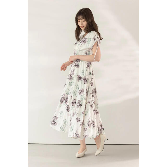 Her lip to(ハーリップトゥ)の【新品・未使用・正規品】Full Of Love Long Dress レディースのワンピース(ロングワンピース/マキシワンピース)の商品写真