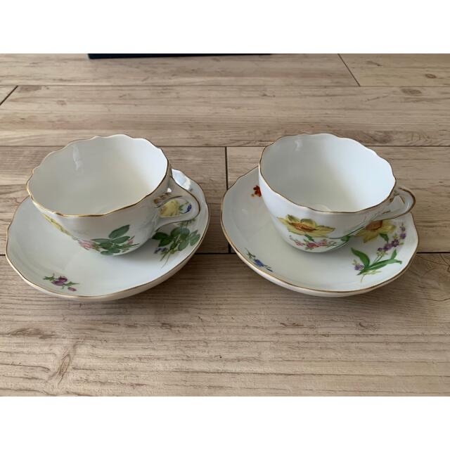 マイセン Meissen カップ&ソーサー 新作 www.gold-and-wood.com