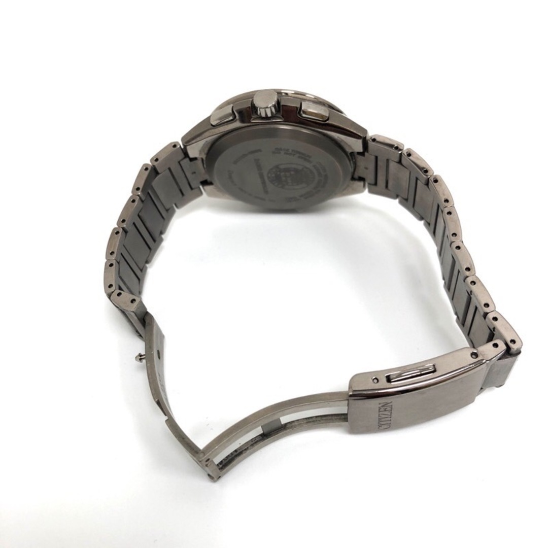 シチズン CITIZEN アテッサ　エコドライブ E660-S118298 チタン ソーラー メンズ 腕時計