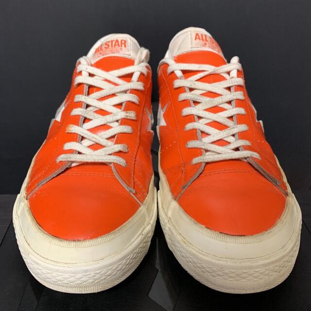 CONVERSE(コンバース)の90s CONVERSE ONE STAR orange leather メンズの靴/シューズ(スニーカー)の商品写真