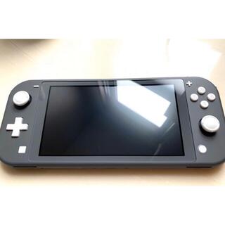 ニンテンドースイッチ(Nintendo Switch)のNintendo Switch Lite 本体  グレー　ダウンロード版(携帯用ゲーム機本体)