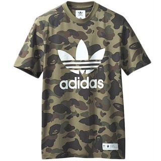 アベイシングエイプ(A BATHING APE)の【新品未開封】adidas BAPE SSL TEE　XO(Tシャツ/カットソー(半袖/袖なし))