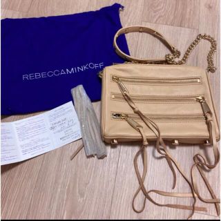 レベッカミンコフ(Rebecca Minkoff)の【新品未使用】レベッカミンコフ　レザーバッグ(ショルダーバッグ)