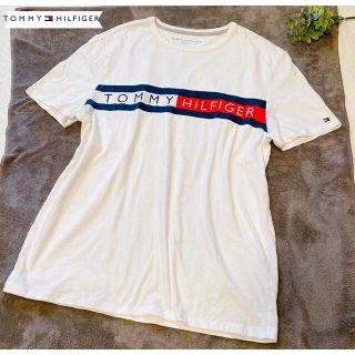 トミーヒルフィガー(TOMMY HILFIGER)のTOMMY HILFIGER トミーヒルフィガー　半袖Tシャツ　M(Tシャツ(半袖/袖なし))