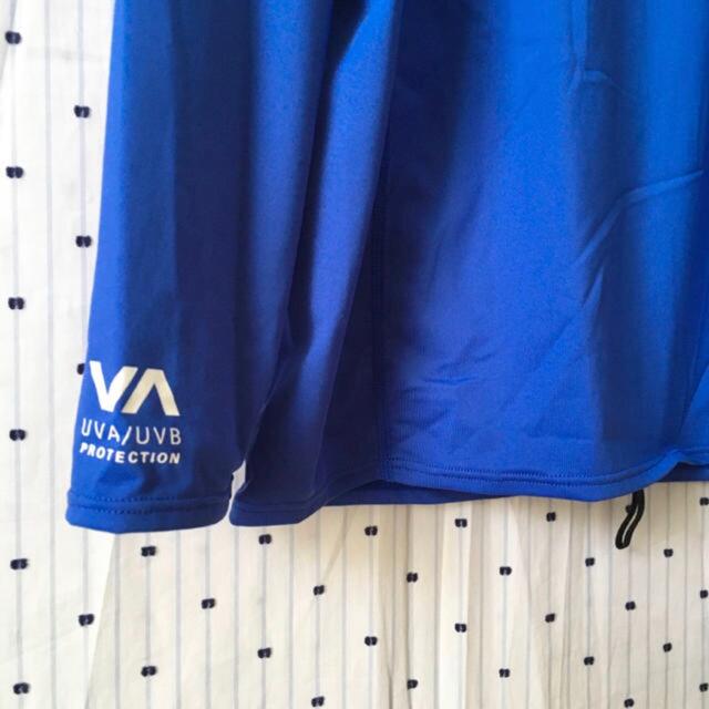 RVCAルーカUS限定ロングスリーブハイネックラッシュガード M blue | portal.doutornature.com