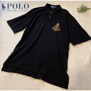 ポロラルフローレン(POLO RALPH LAUREN)のPolo by Lauren ポロラルフローレン 半袖ポロシャツ　刺繍ロゴ(ポロシャツ)