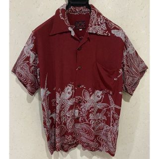 エビス(EVISU)の＊エヴィス EVISU 和柄 鯉 アロハシャツ 36(シャツ)