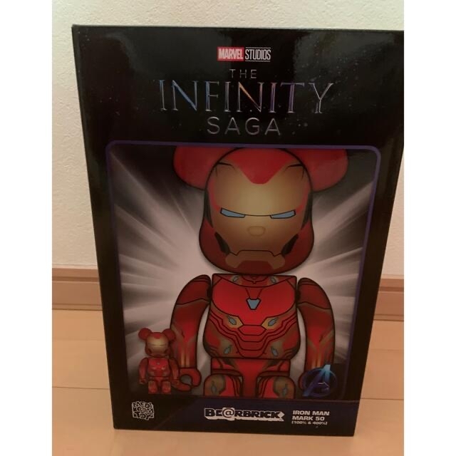 BE@RBRICK　IRON MAN MARK 50 100 & 400％