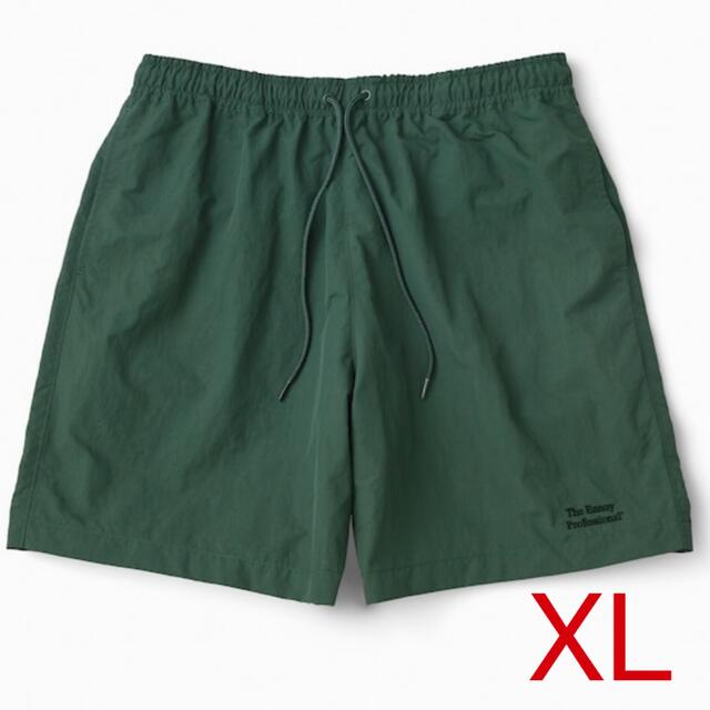 新品未使用 ennoy Nylon Shorts GREEN  Lサイズ