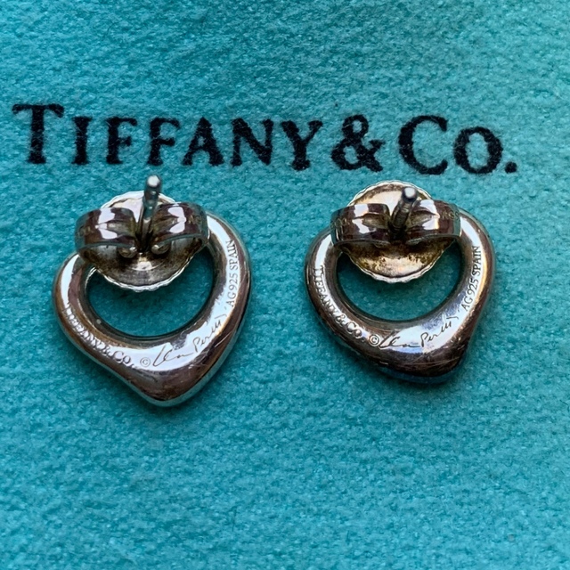 Tiffany & Co.(ティファニー)のティファニー　オープンハート　ピアス　シルバー レディースのアクセサリー(ピアス)の商品写真