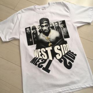 2Pac メンズ Tシャツ(Tシャツ/カットソー(半袖/袖なし))