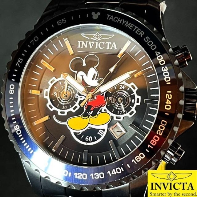 【Disney】INVICTA/新品未使用/ミッキー マウス/メンズ腕時計