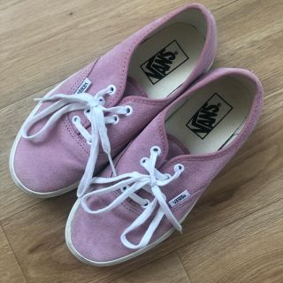 ヴァンズ(VANS)のVANS スニーカーピンク24cm(スニーカー)