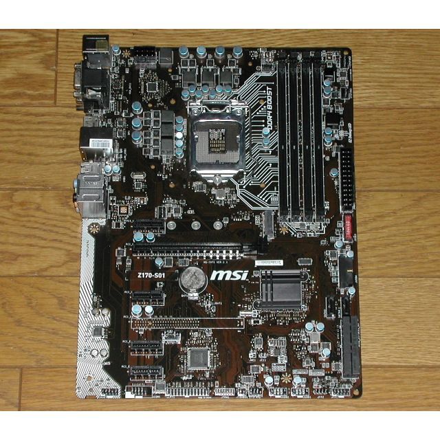 ジャンクマザボ　MSI　Z170-S01　LGA1151