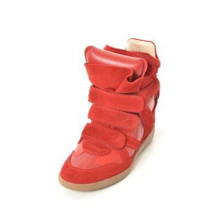 イザベルマラン(Isabel Marant)のISABEL MARANT インヒール コンビレザー スニーカー(スニーカー)