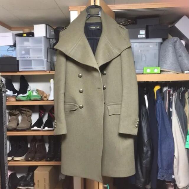 お得格安 BALMAIN - BALMAIN H&Mコラボ ナポレオンコートの通販 by ki