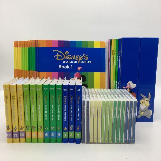 2013年購入!メインプログラムフルセット 新子役 ディズニー英語 DWE-