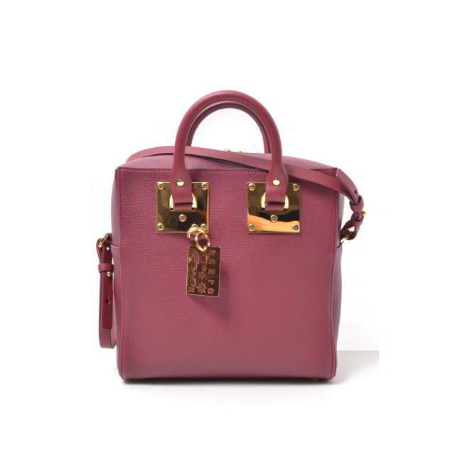 SOPHIE HULME ALBION スクエア レザーショルダーバッグ