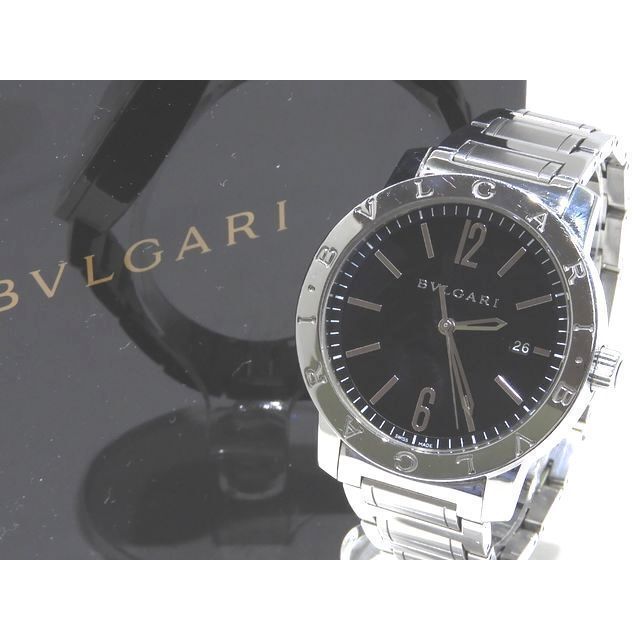 BVLGARI(ブルガリ)のブルガリ・ブルガリ 自動巻き メンズ 時計 ☆ BB41BSSD シルバーSS  メンズの時計(腕時計(アナログ))の商品写真