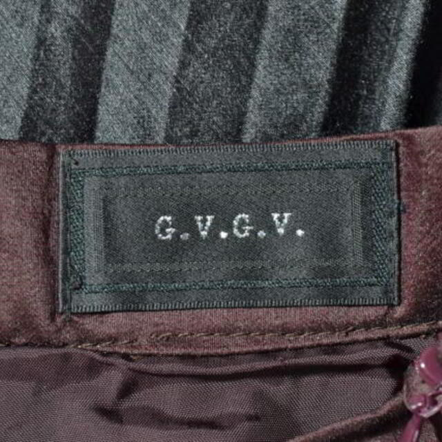 G.V.G.V.(ジーヴィジーヴィ)のG.V.G.V. ツートーン プリーツ ロング スカート レディースのスカート(その他)の商品写真