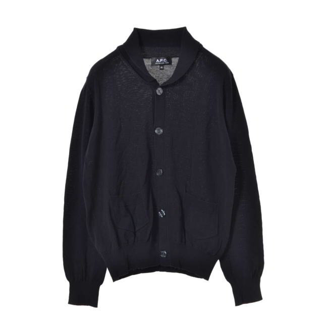 A.P.C. コットン ニットカーディガン