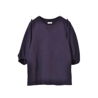 ドリスヴァンノッテン(DRIES VAN NOTEN)のDRIES VAN NOTEN ボリュームスリーブ コットン カットソー(カットソー(長袖/七分))