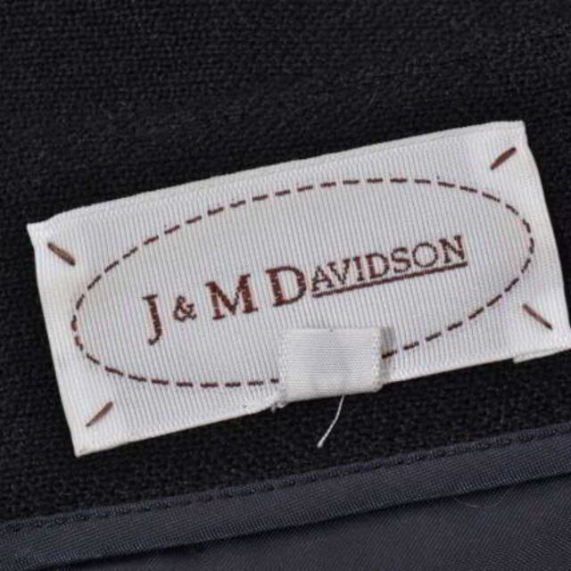 ポイント5倍 J&M DAVIDSON バックスリット ウール スカート